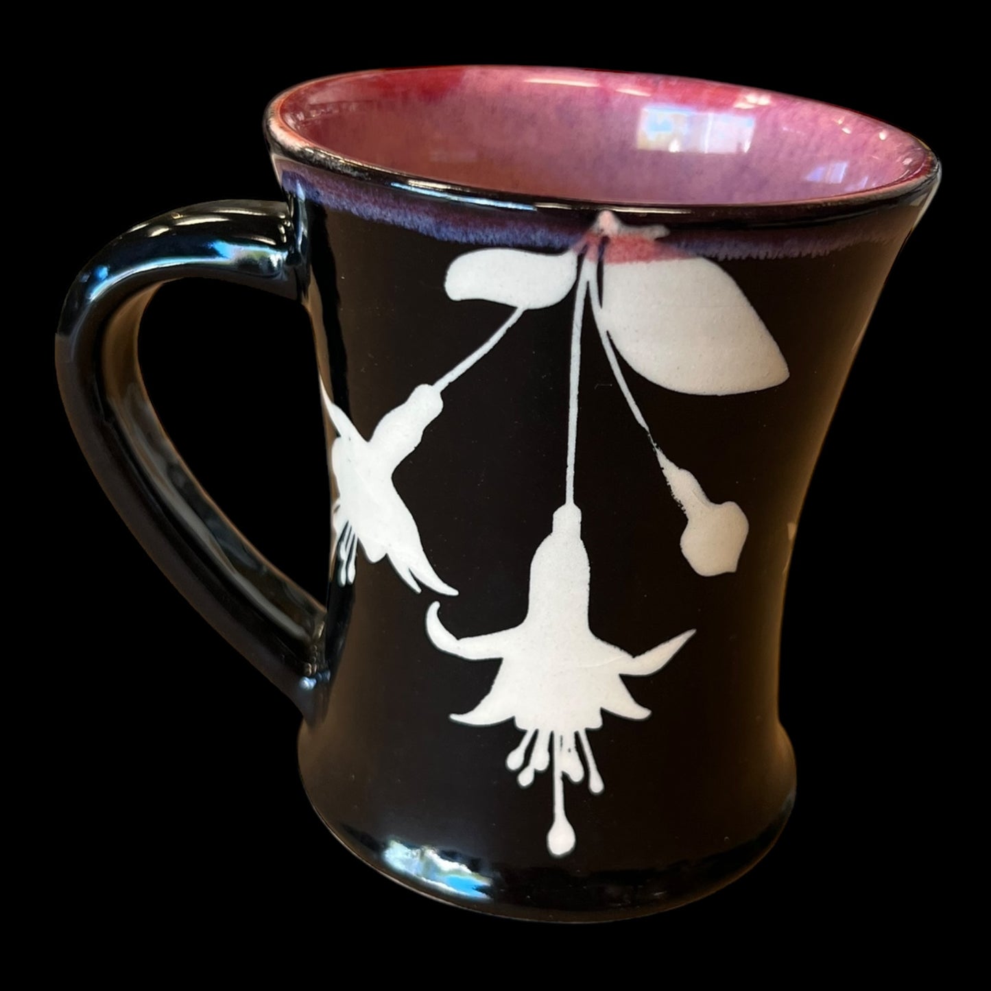 Fuchsia Flower Mug