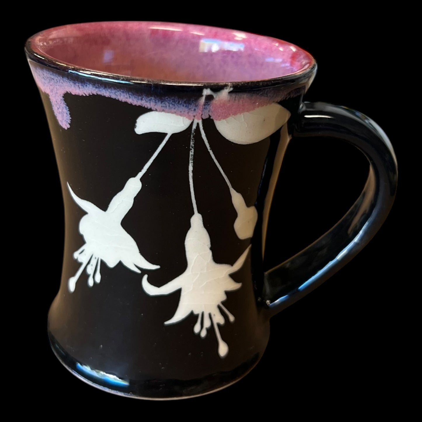 Fuchsia Flower Mug