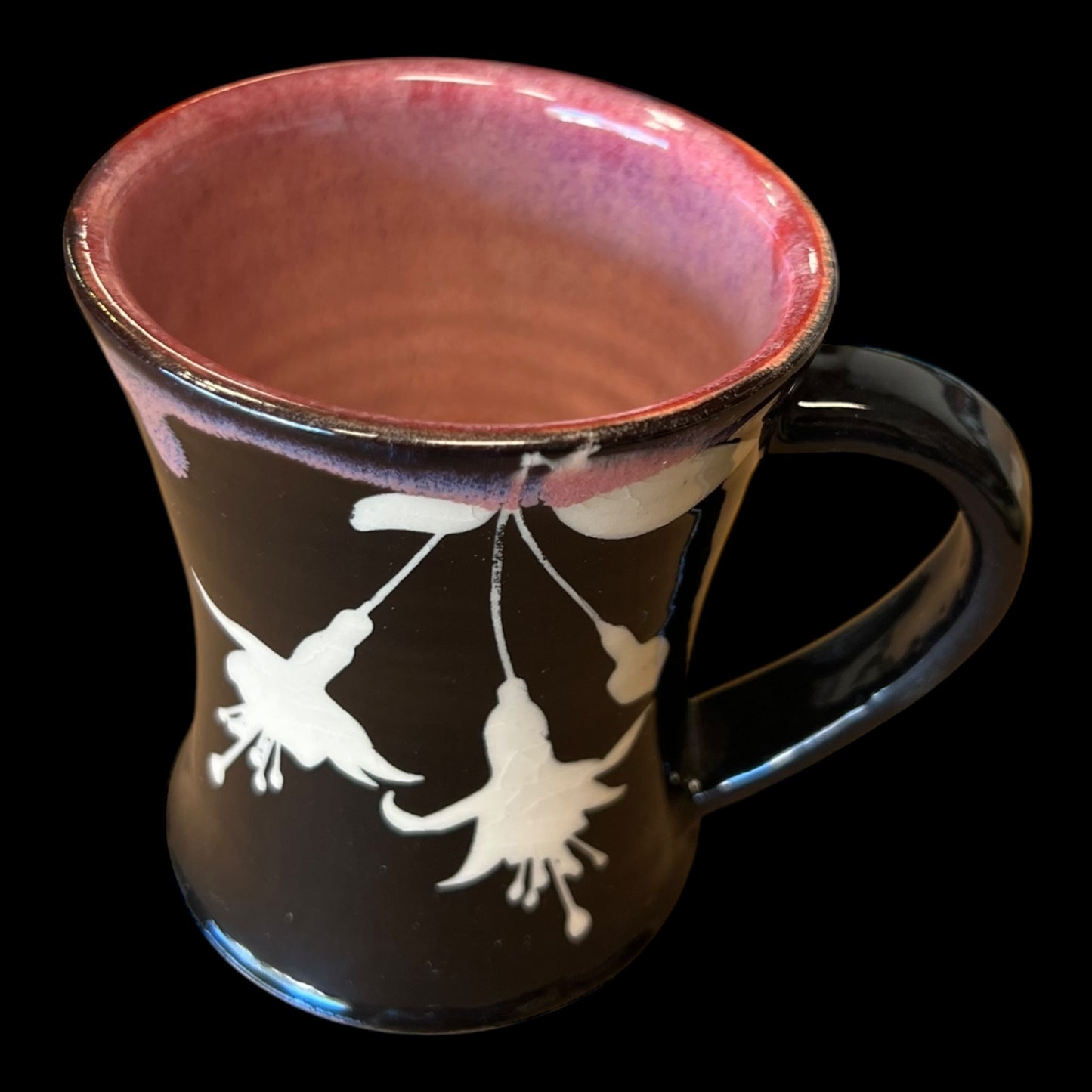 Fuchsia Flower Mug