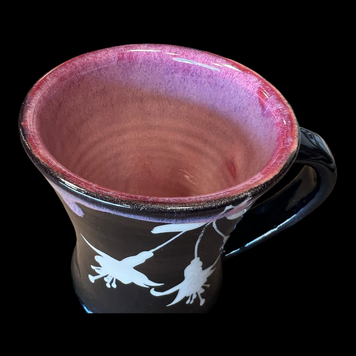 Fuchsia Flower Mug