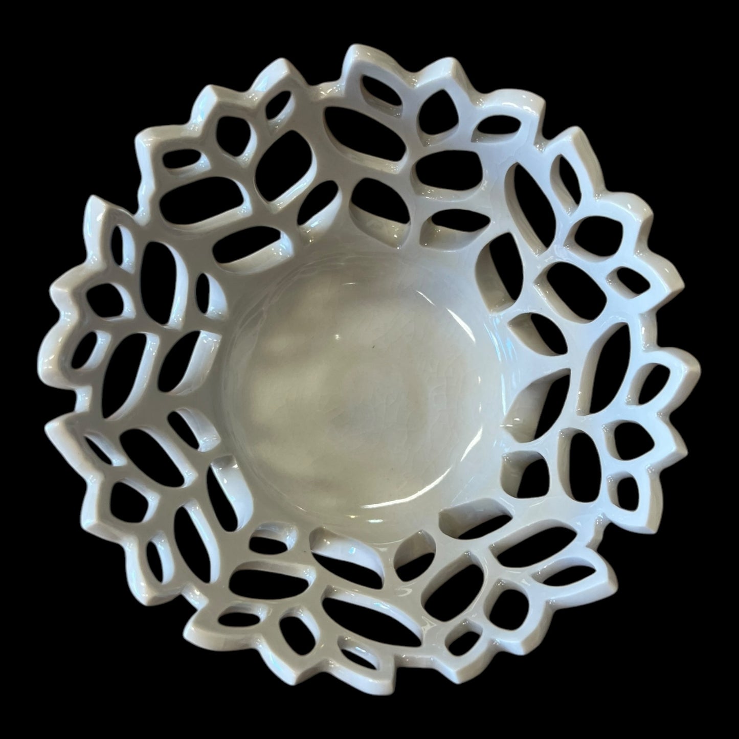 White Canopy Incised Bowl #1