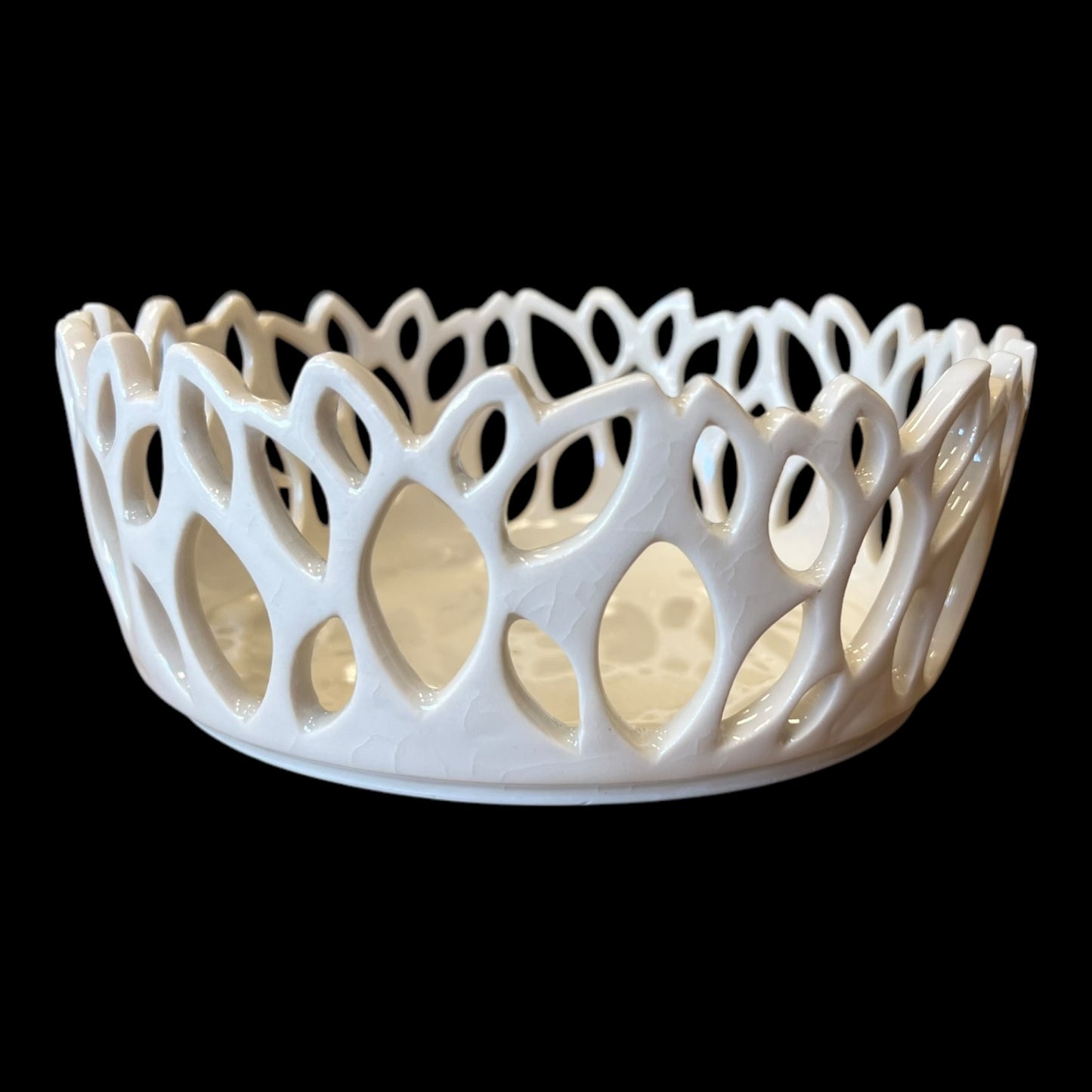 White Canopy Incised Bowl #2