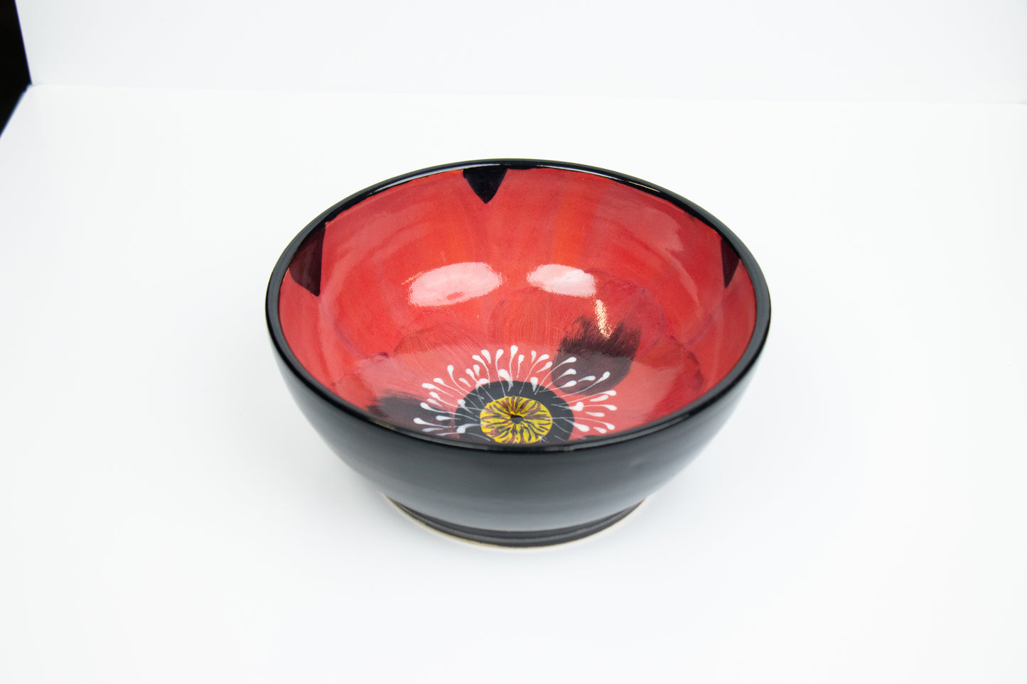 Red Poppy Bowl