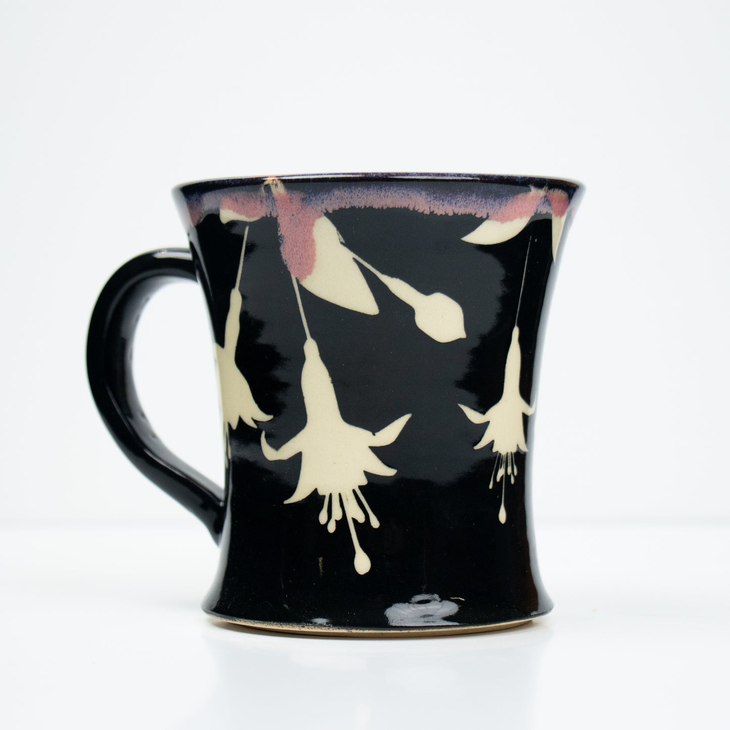 Fuchsia Flower Mug