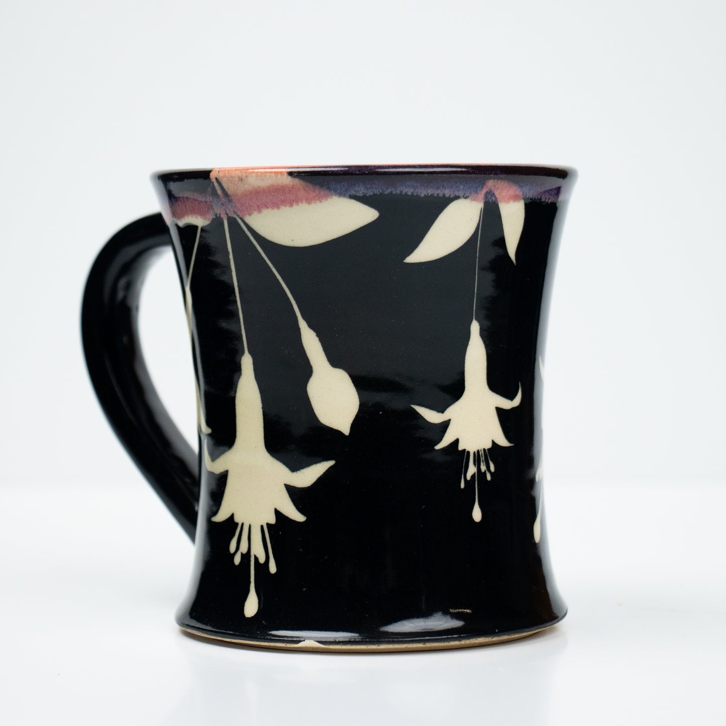 Fuchsia Flower Mug 2