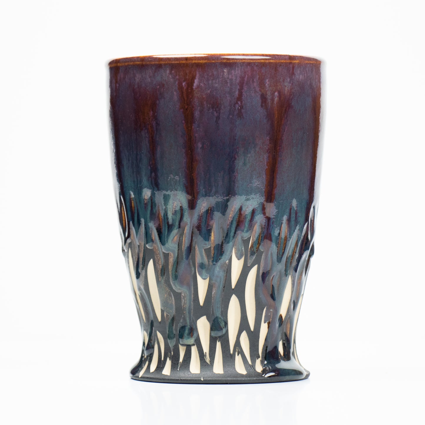 Drippy Carved Tumbler