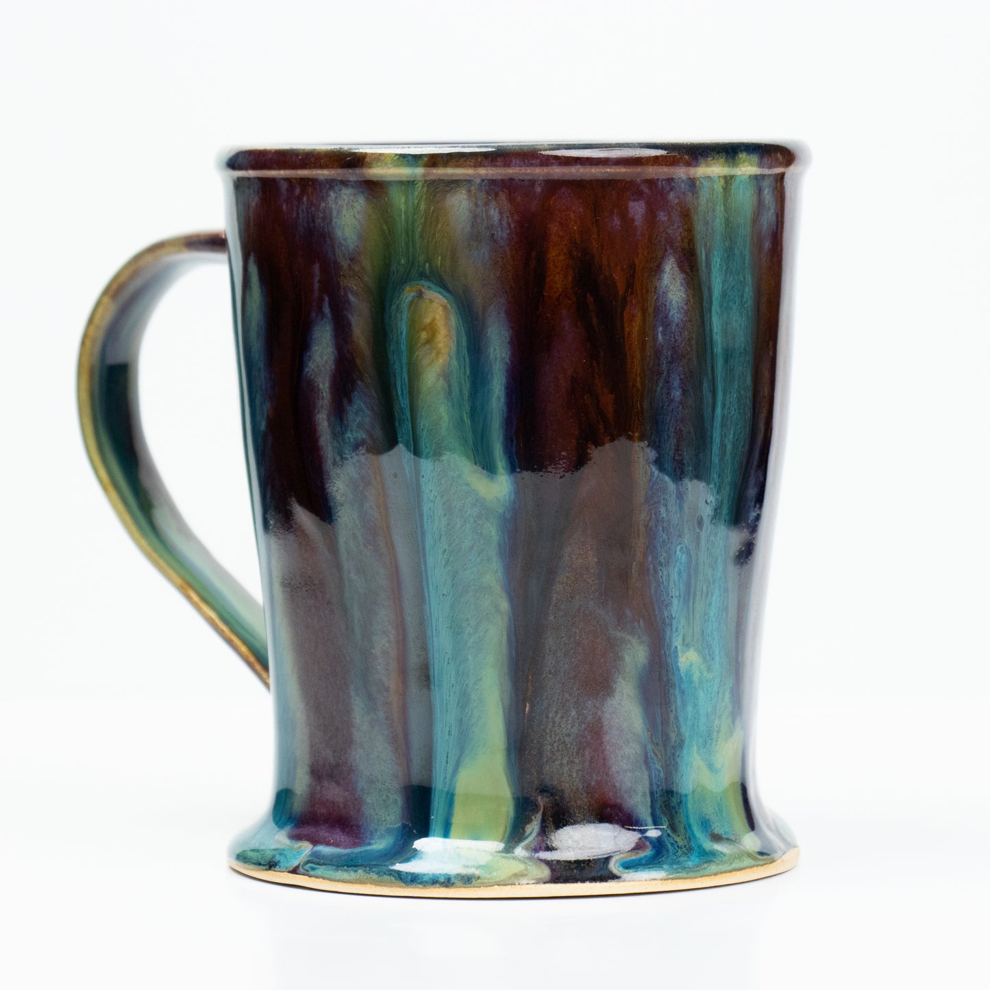 Rainbow Glaze Stein