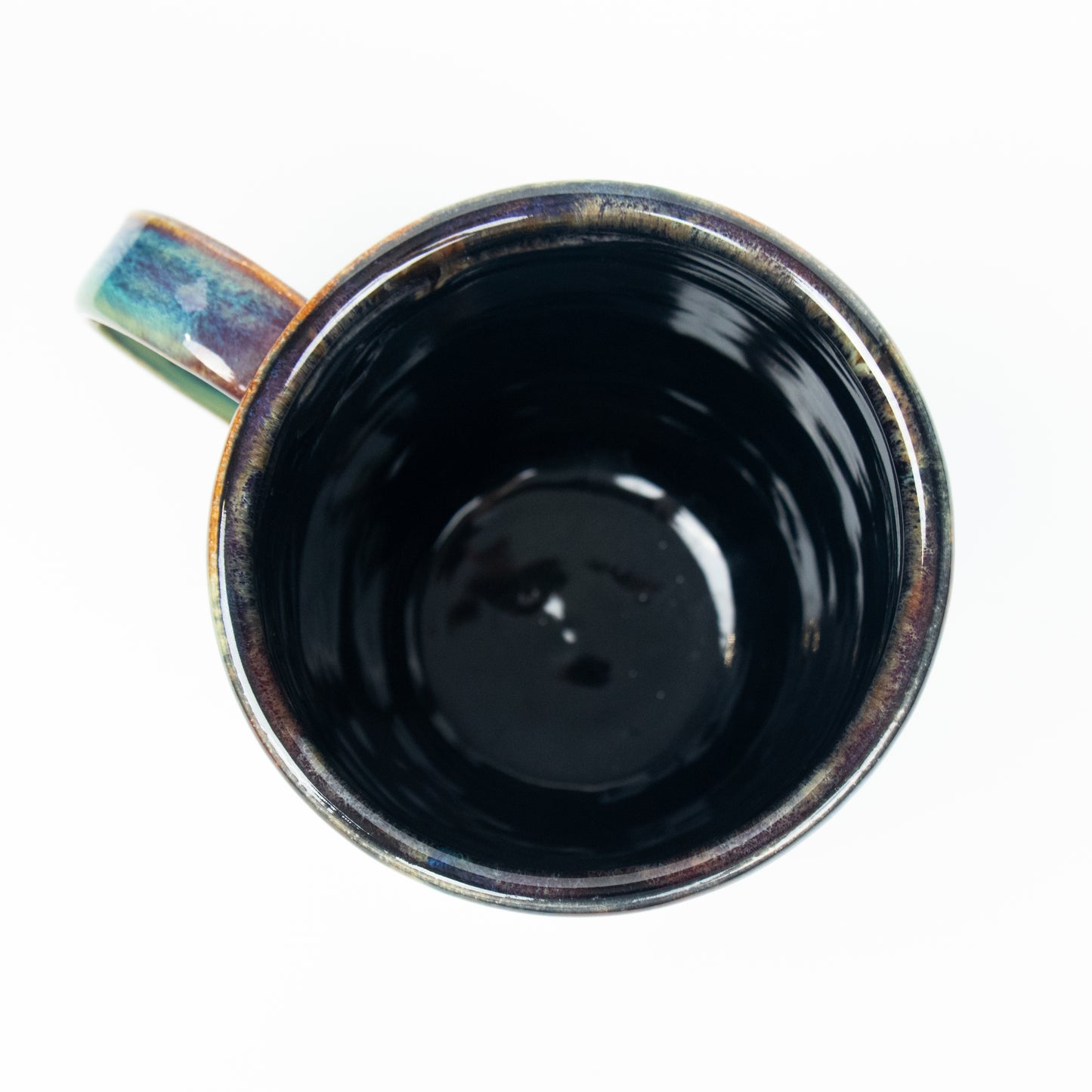 Rainbow Glaze Stein