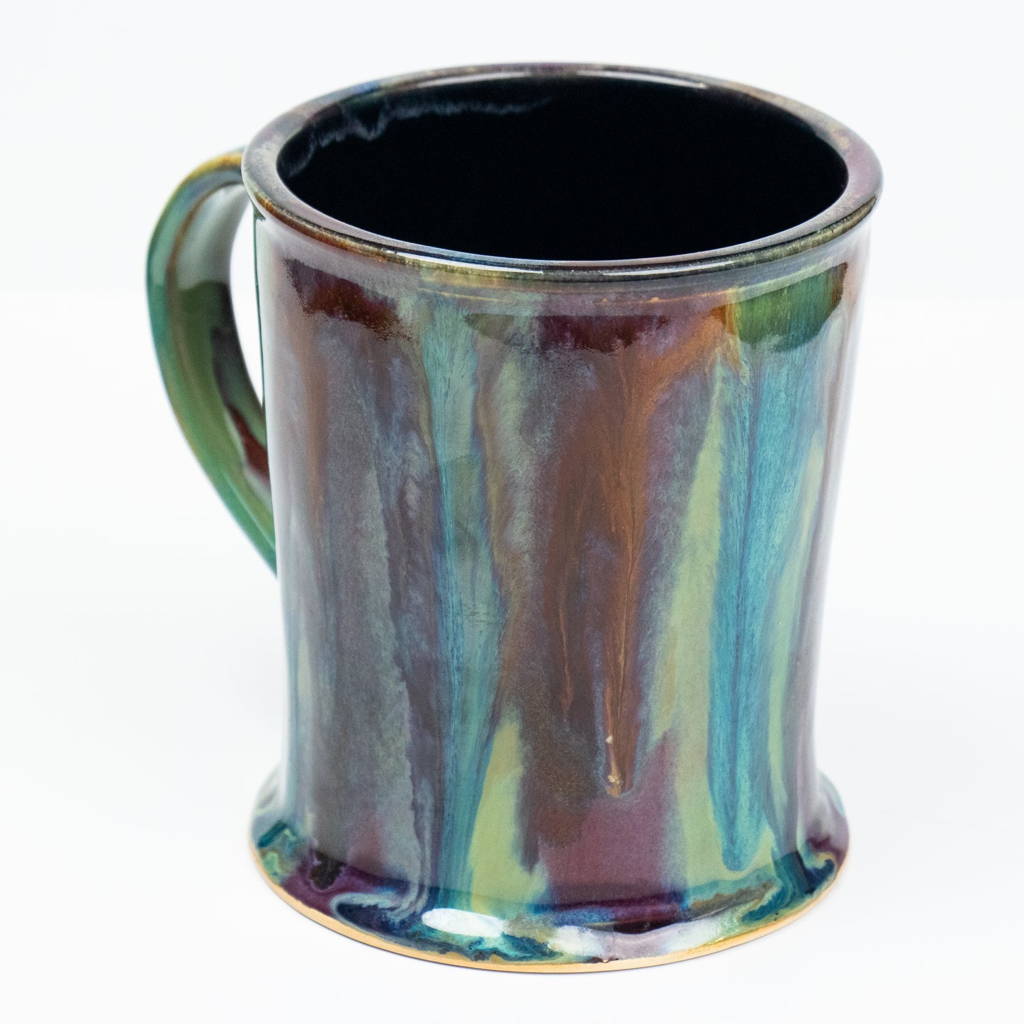 Rainbow Glaze Stein
