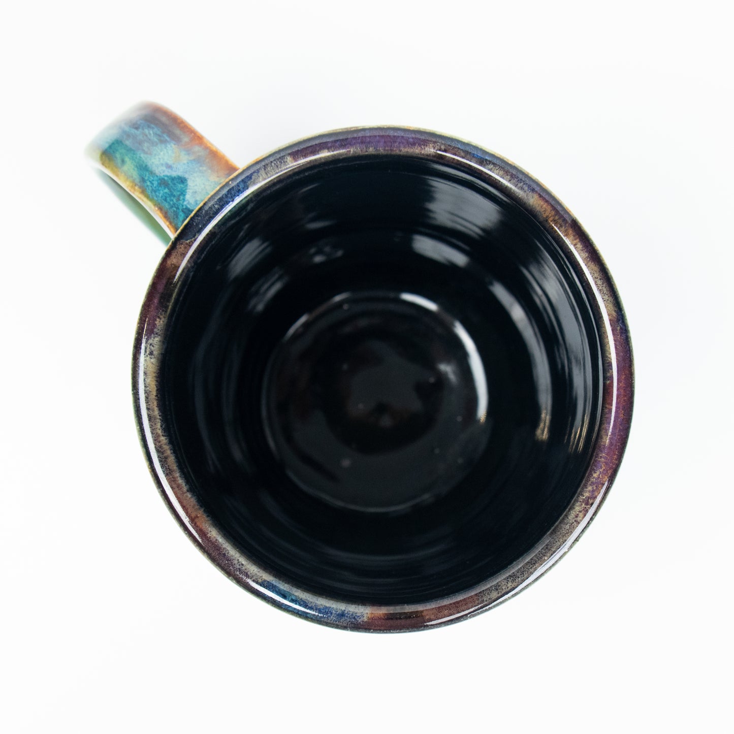 Rainbow Glaze Stein