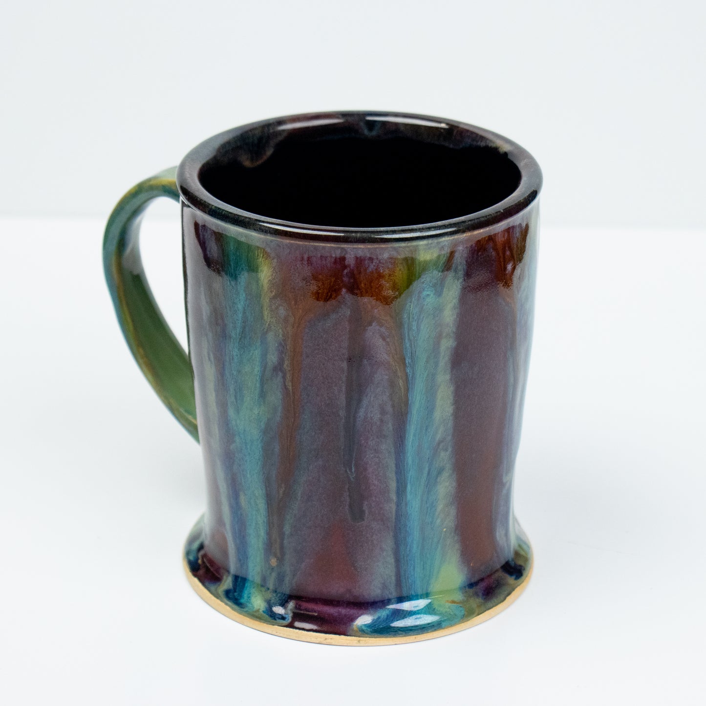 Rainbow Glaze Stein