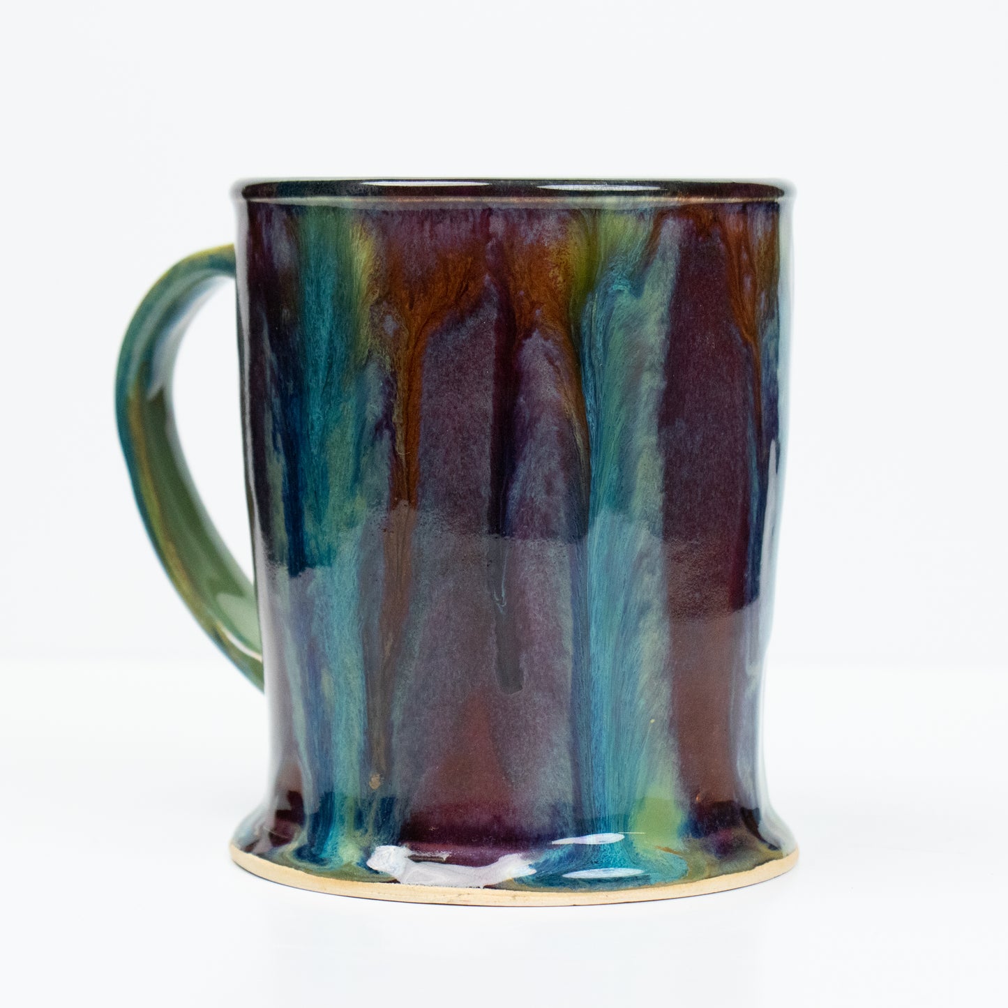 Rainbow Glaze Stein