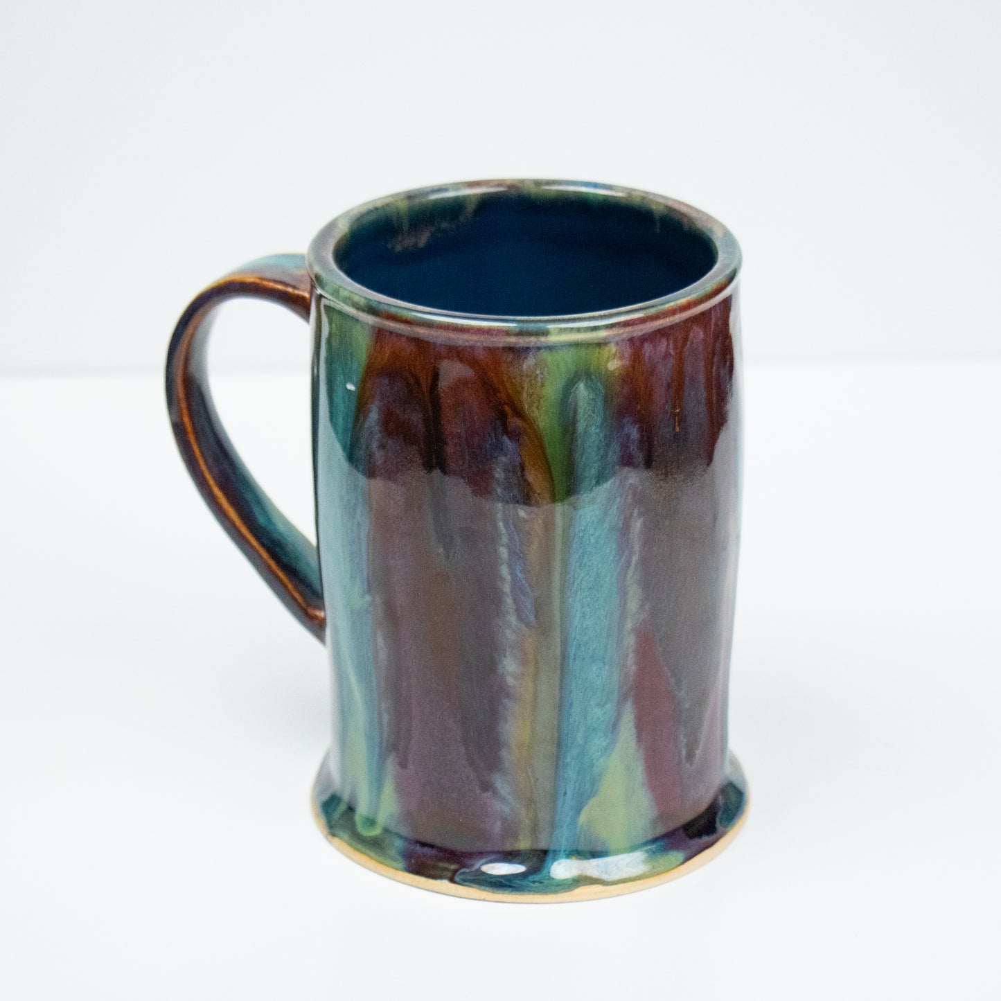 Rainbow Glaze Stein