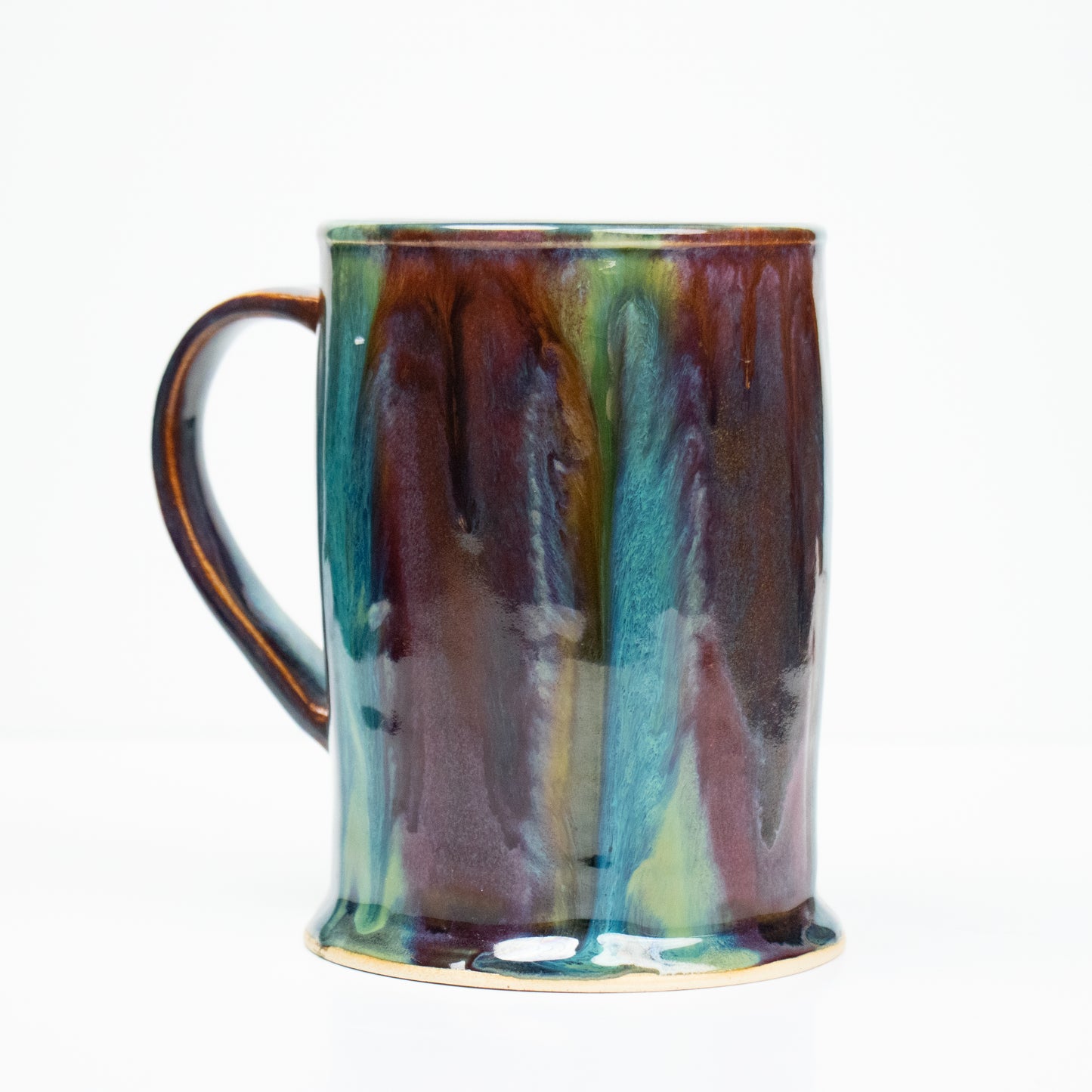 Rainbow Glaze Stein