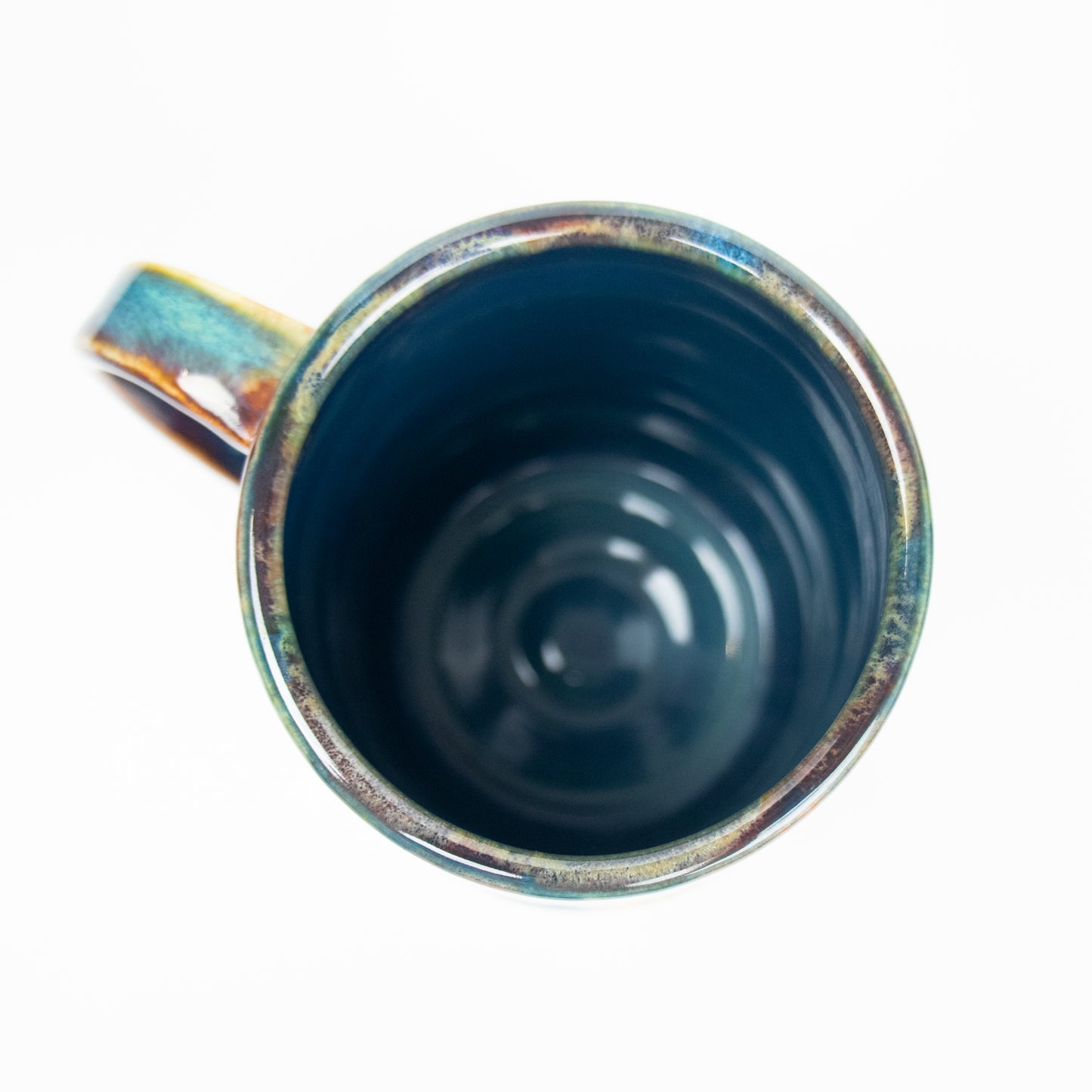 Rainbow Glaze Stein