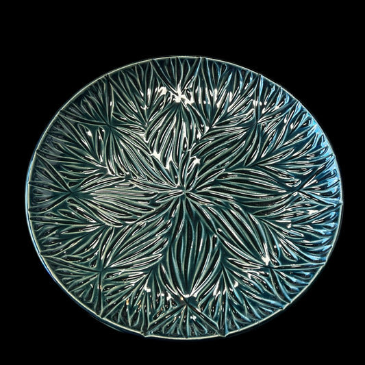 Carved Jade Serving Plate