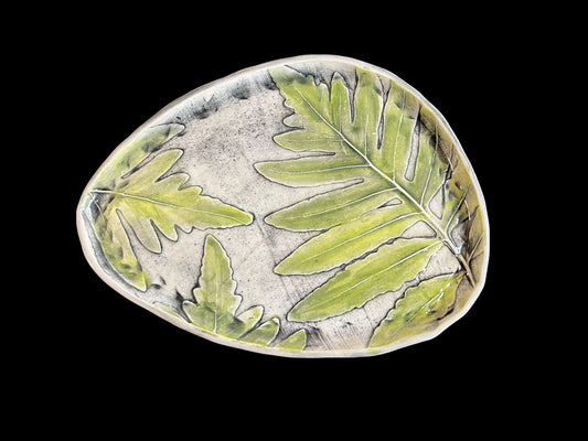Fern Wide Leaf Plate