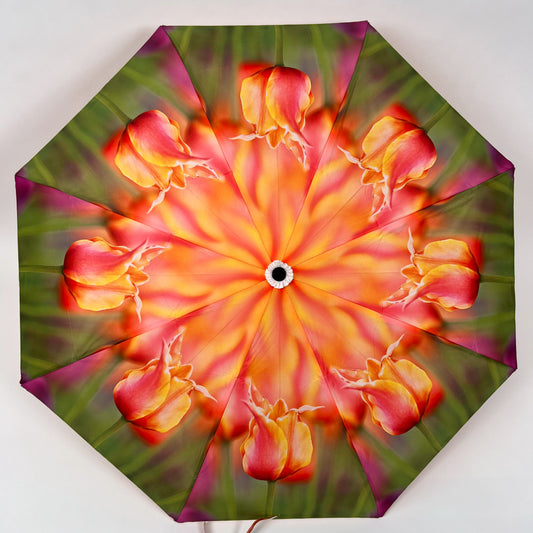 Multicolor Tulips Umbrella
