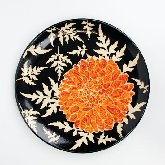 Dahlia Plate