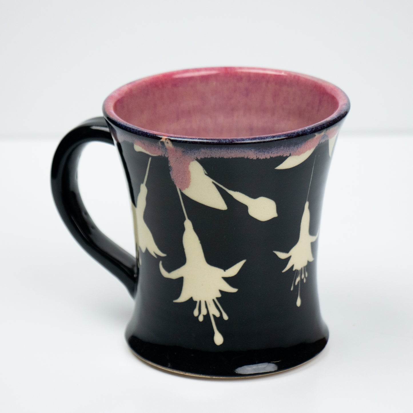 Fuchsia Flower Mug