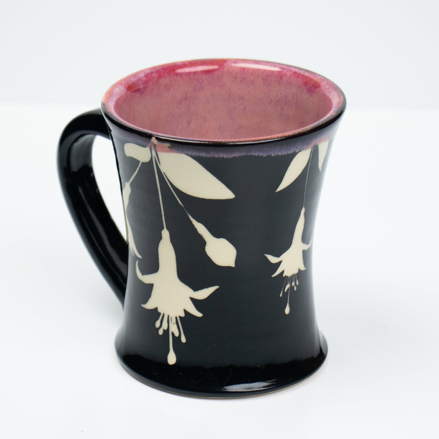 Fuchsia Flower Mug