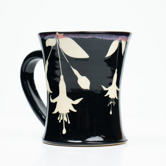 Fuchsia Flower Mug