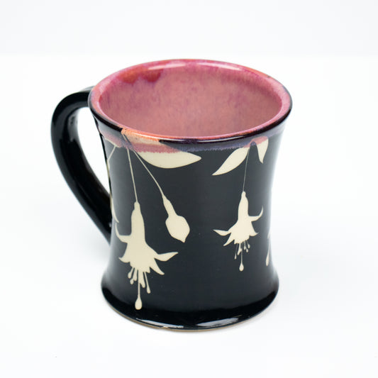 Fuchsia Flower Mug