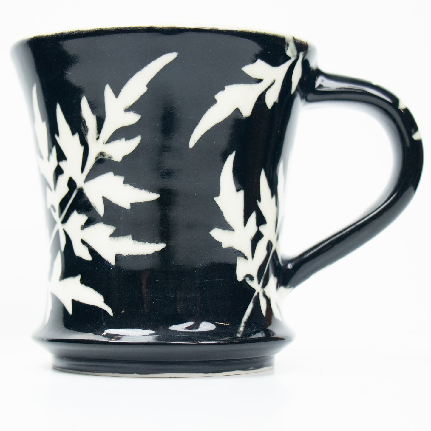 Blue Dahlia Flower Mug