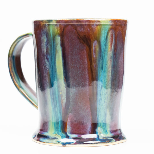 Rainbow Glaze Stein